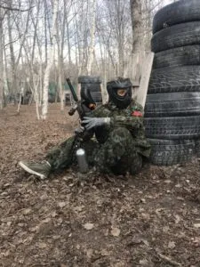 1 час игры в пейнтбол