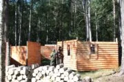 Игры в лазертаг и пейнтбол на базе отдыха 