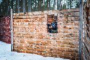 Игры в лазертаг и пейнтбол на базе отдыха 