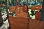 Игры в лазертаг и пейнтбол на базе отдыха 
