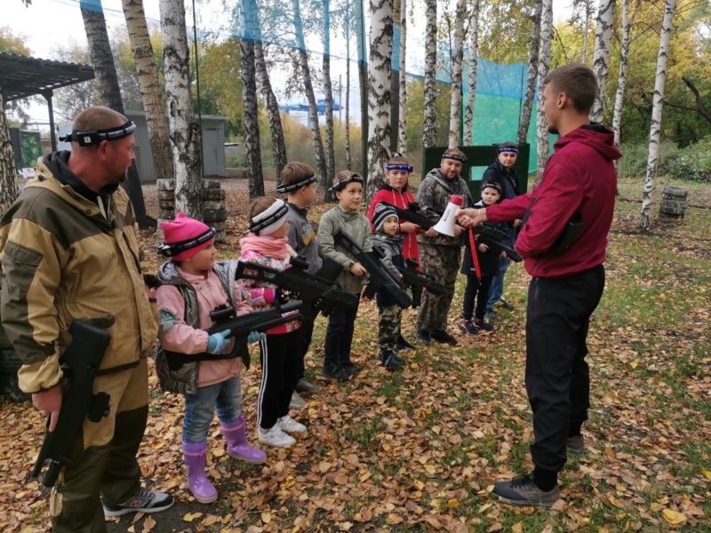 Лазертаг-Пейнтбол-клуб "Медведь" в Новосибирске