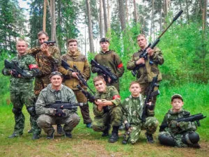 3 часа игры в лазертаг