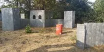 Лазертаг, пейнтбол и кидбол на полигоне 