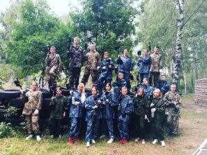 Игра в пейнтбол Стандарт +