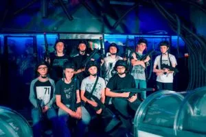 1 час игры в лазертаг <b><font color=green>с понедельника по четверг, в пятницу до 18</font></b>