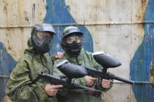 2 часа игры в пейнтбол