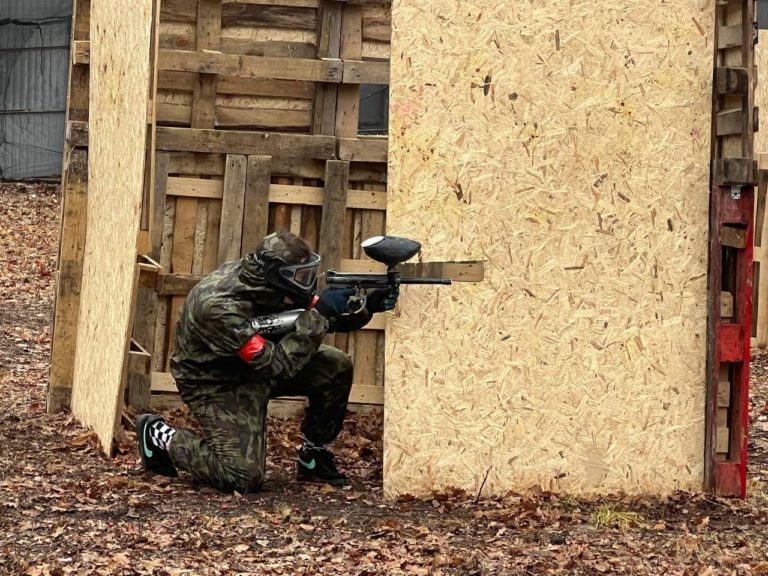 Кидбол. Пейнтбол в Самаре Студеный овраг.