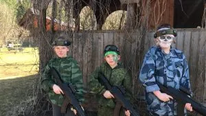 Выездной лазертаг