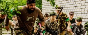 Открытая игра в лазертаг