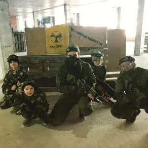 Лазертаг на полигоне 2 часа