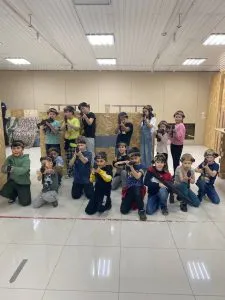 1 час игры в лазертаг