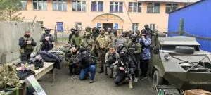 Страйкбол - игра своей компанией.