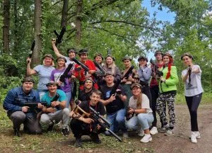 Тимбилдинг с лазертагом