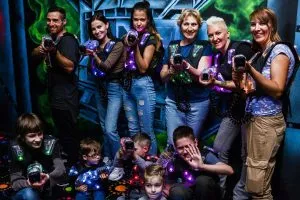 Аренда арены для игры в лазертаг на 1 час с Пт-Вс