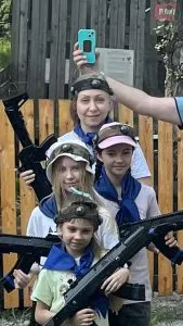 2 часа игры в лазертаг