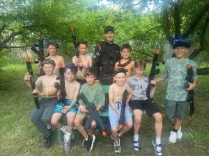 Выездной лазертаг
