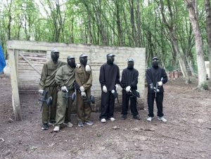 Игры в пейнтбол в выходные