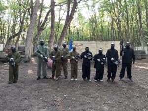 Игры в пейнтбол в будни