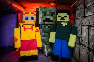 Лазертаг Майнкрафт
