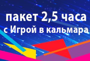 2,5 часа аренды под день рождения с анимацией 