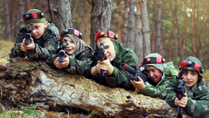 Выездной лазертаг