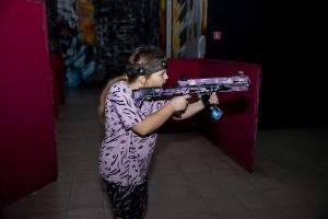 1 час игры в лазертаг за 1 игрока