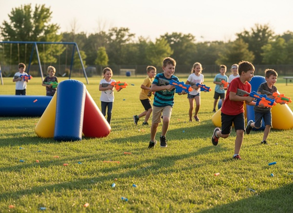 Нерф на день рождения -Интерактив- (3 часа)