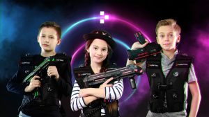 1 час игры в лазертаг